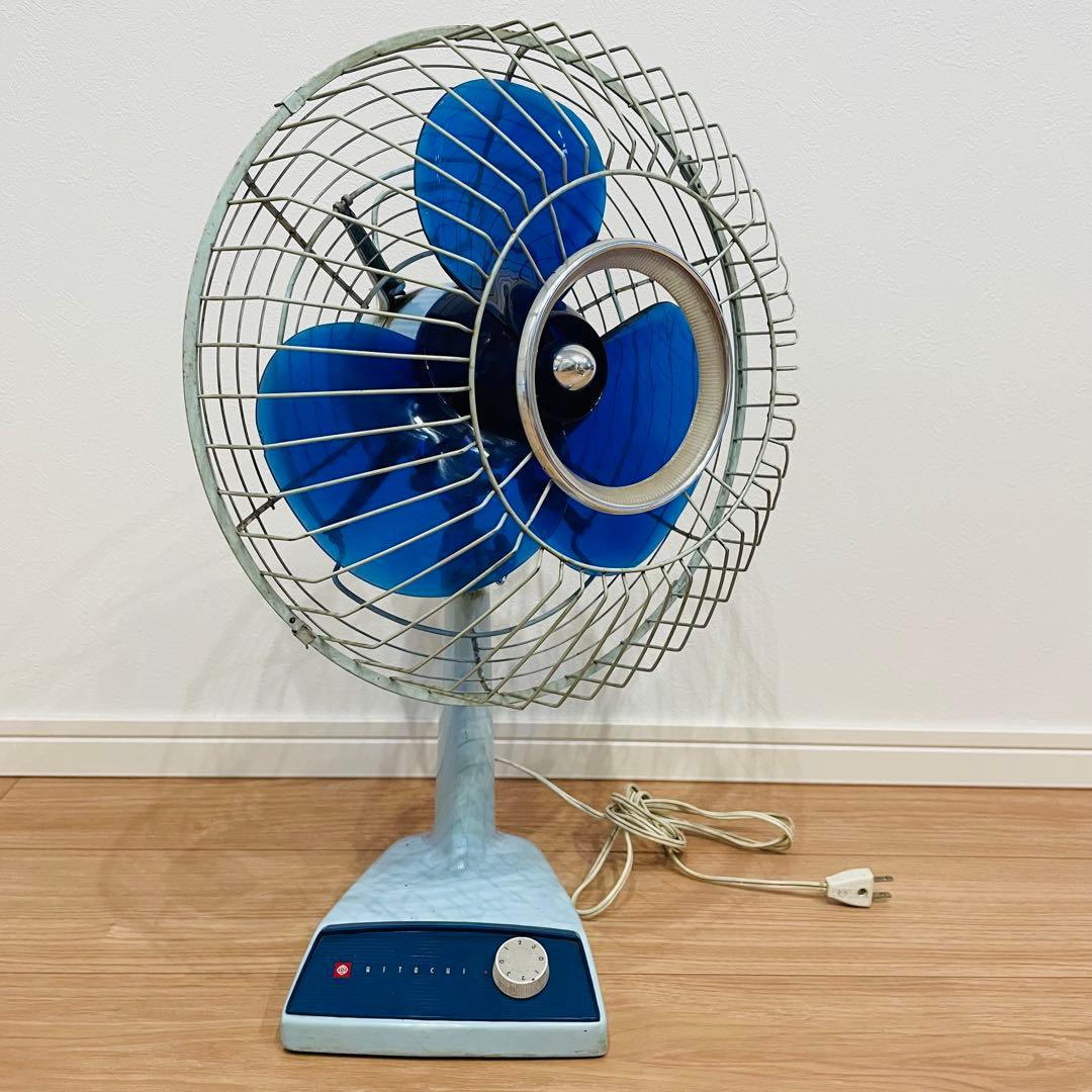 昭和レトロ HITACHI 日立 D-303A レトロ 扇風機 ジャンク