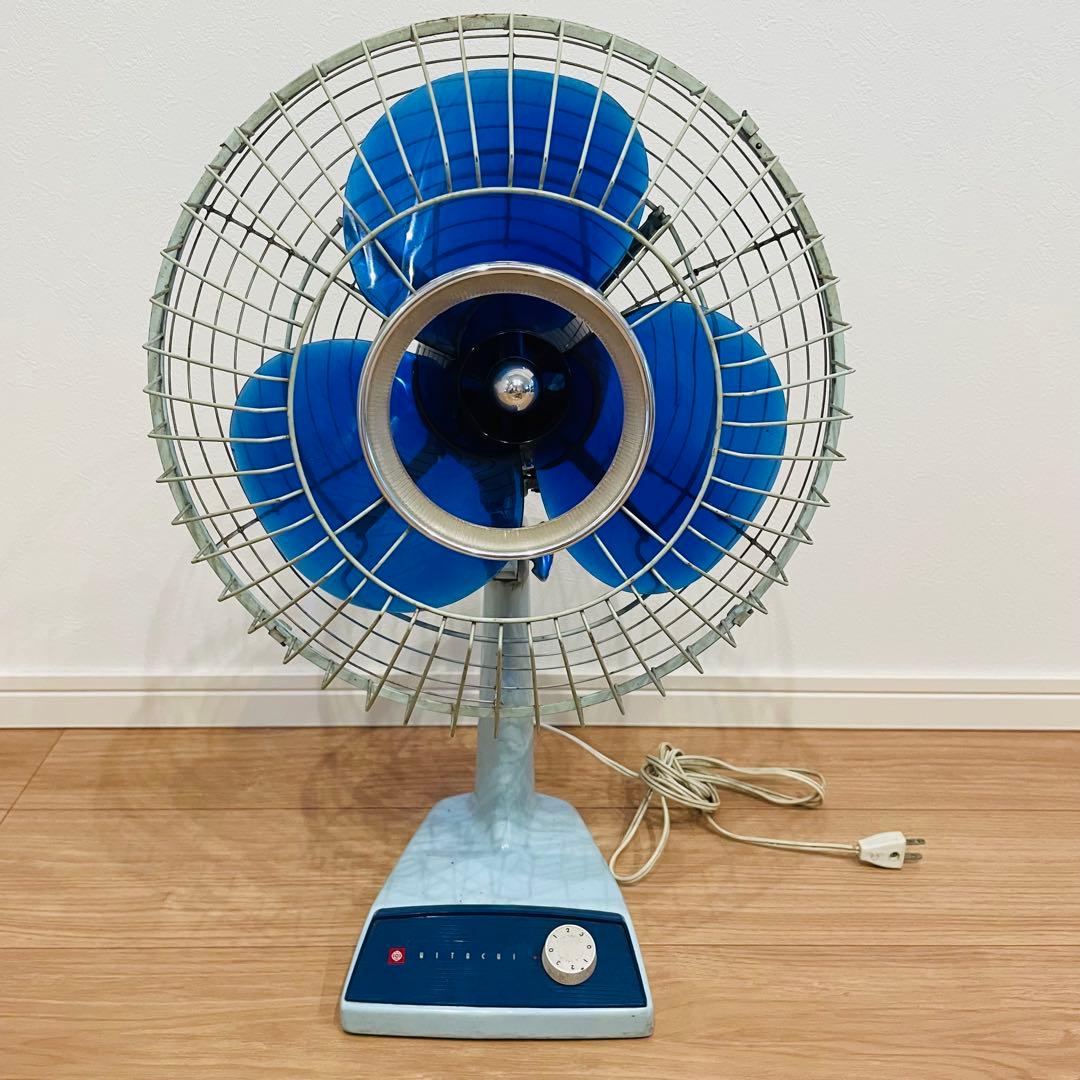 昭和レトロ HITACHI 日立 D-303A レトロ 扇風機 ジャンク