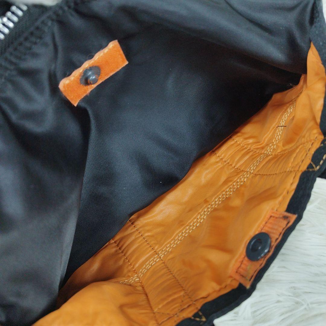 ✨美品✨ ポーター タンカー ドラムバッグ ミニボストンバッグ 黒 ナイロン