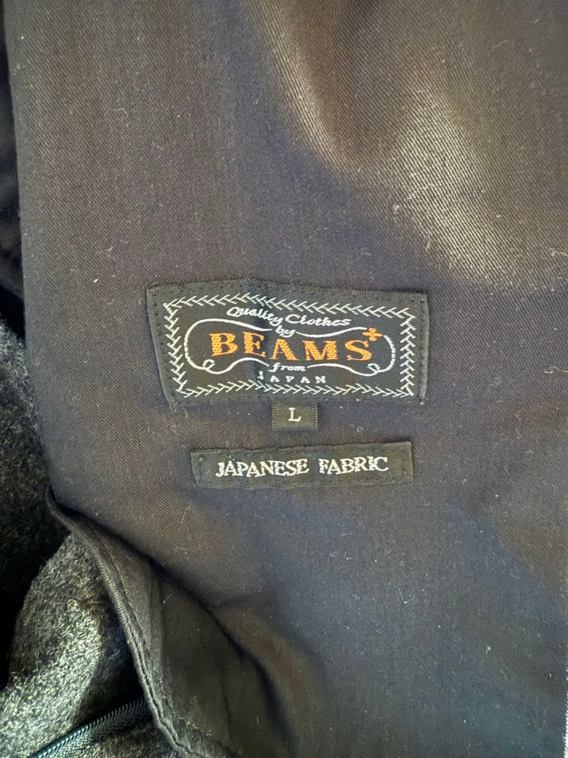 BEAMS 2 Pleats Tapered 2プリーツ フランネル ビームス