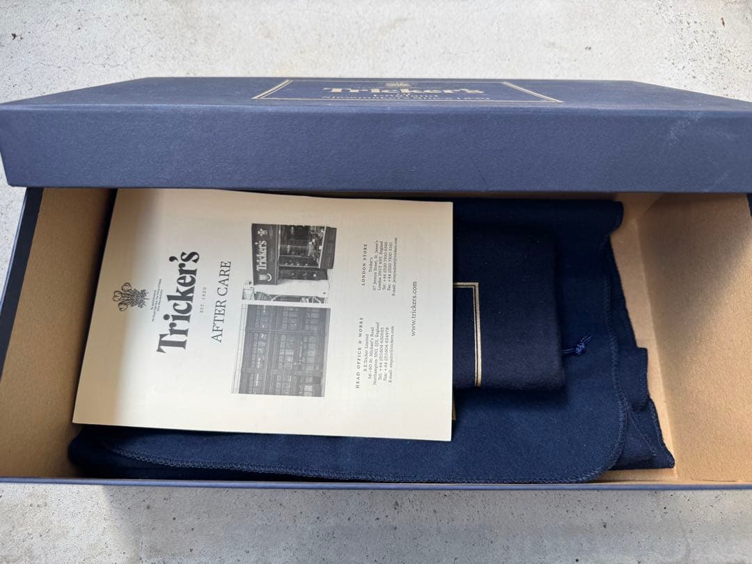 ★トリッカーズ M7292バートン8Tricker's Bourtonグレー27