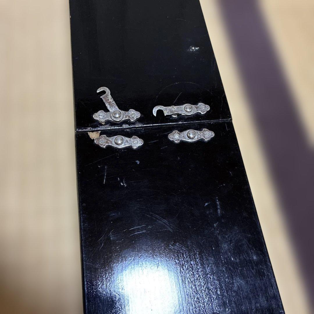 箏 立奏台 美箏台　漆塗 （折りたたみ式）