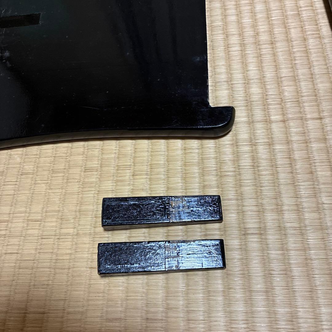 箏 立奏台 美箏台　漆塗 （折りたたみ式）