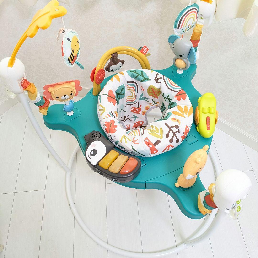 美品 最終価格 ジャンパルー ゆかいなレインボーフォレスト フィッシャープライス