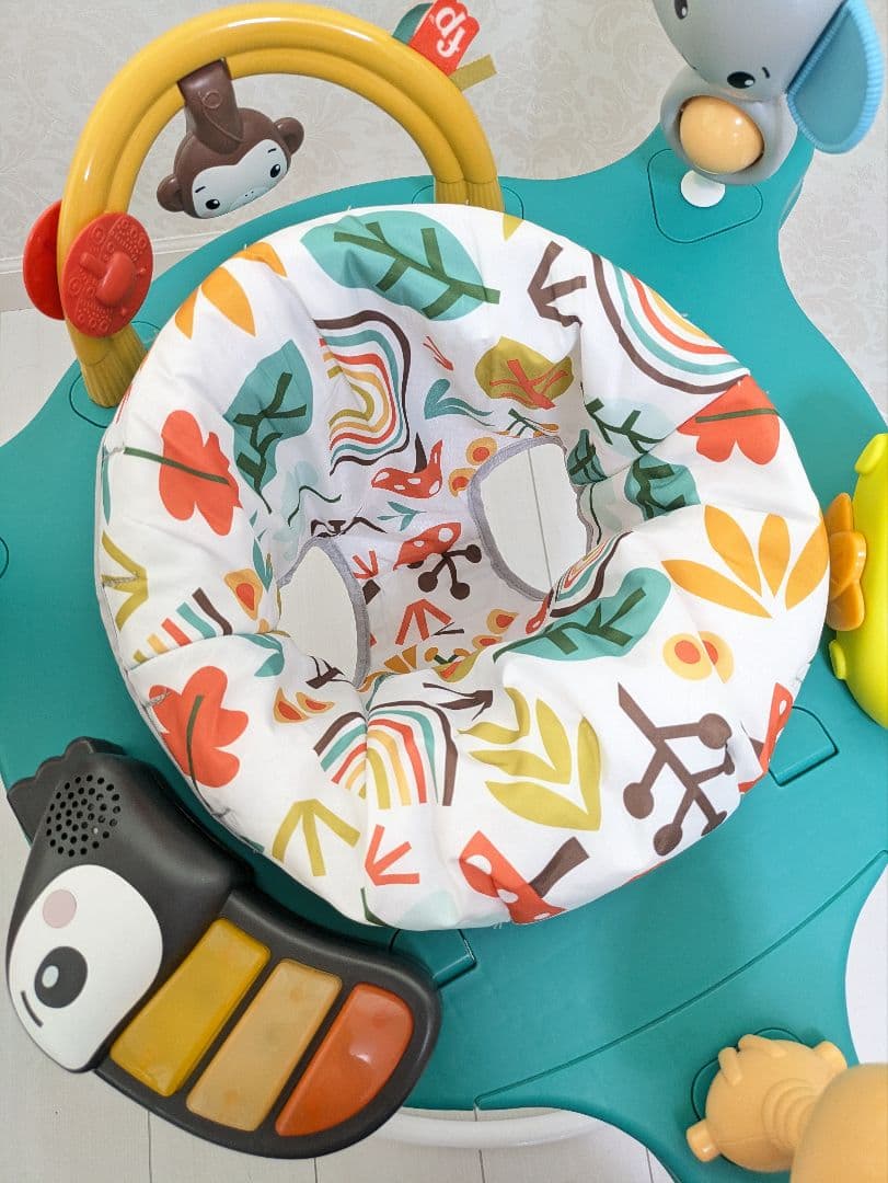 美品 最終価格 ジャンパルー ゆかいなレインボーフォレスト フィッシャープライス