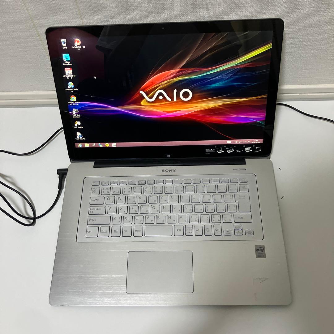 【訳アリにつき大幅値下げ歓迎！】SONY VAIO ノートPC シルバー