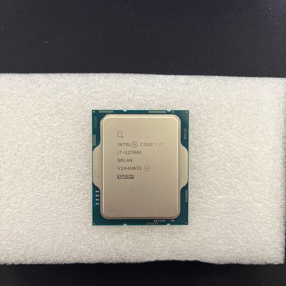 CPU Intel corei7 12700k