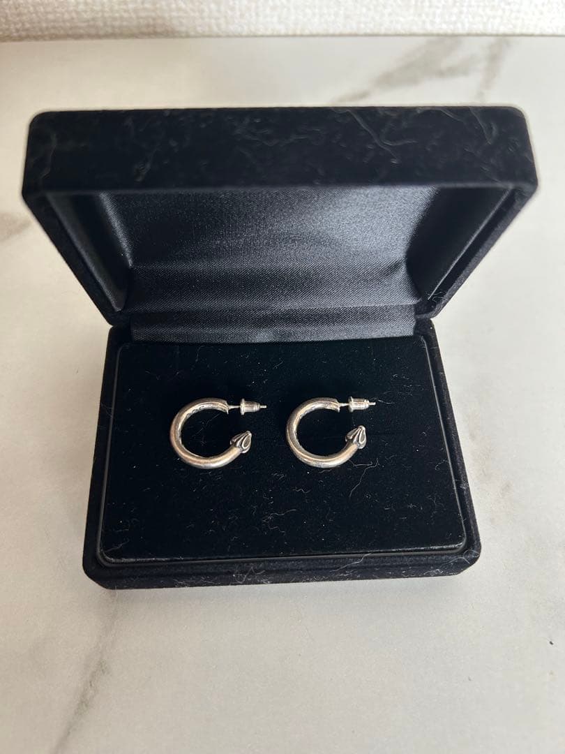 クロムハーツ　フープピアス（両耳）