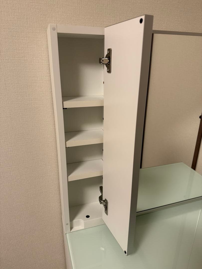 さおび：ACTUS piatto ドレッサー ホワイト