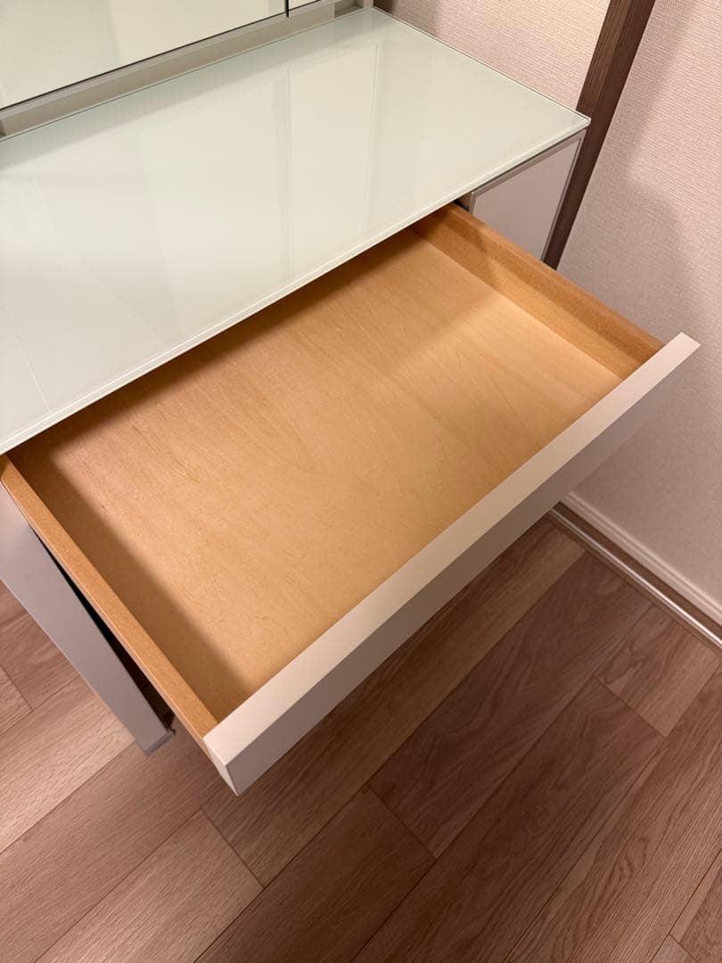 さおび：ACTUS piatto ドレッサー ホワイト