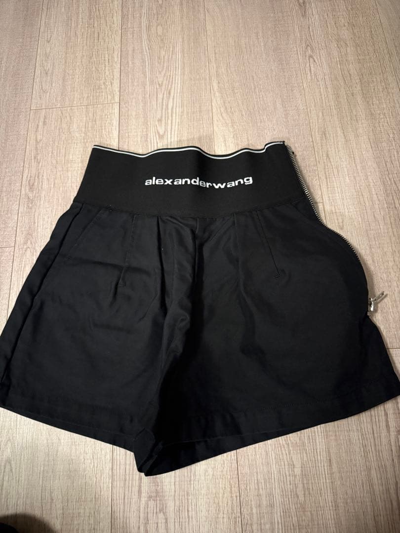 alexanderwang ブラックショートパンツ