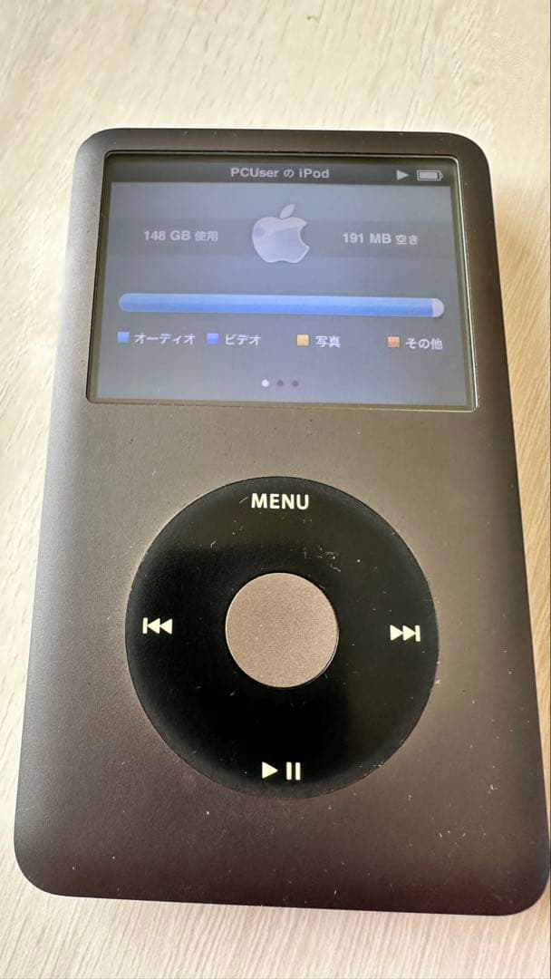 ipod classic 160GB A1238 シルバー ジャンク品