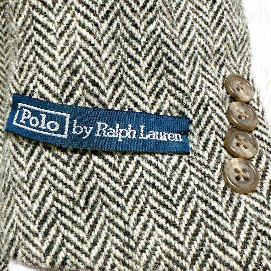 90年代　Polo by Ralph Lauren ウール　ツイードジャケット