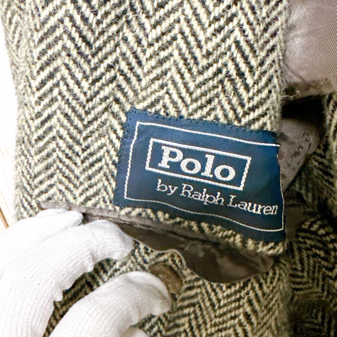 90年代　Polo by Ralph Lauren ウール　ツイードジャケット