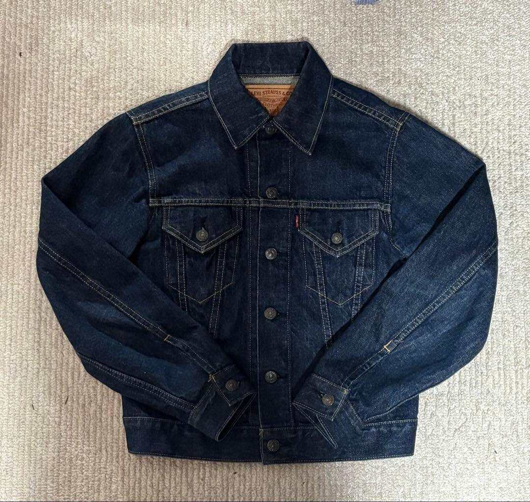94年製Levi's 71557-02 3rd 復刻 34 濃紺 日本製