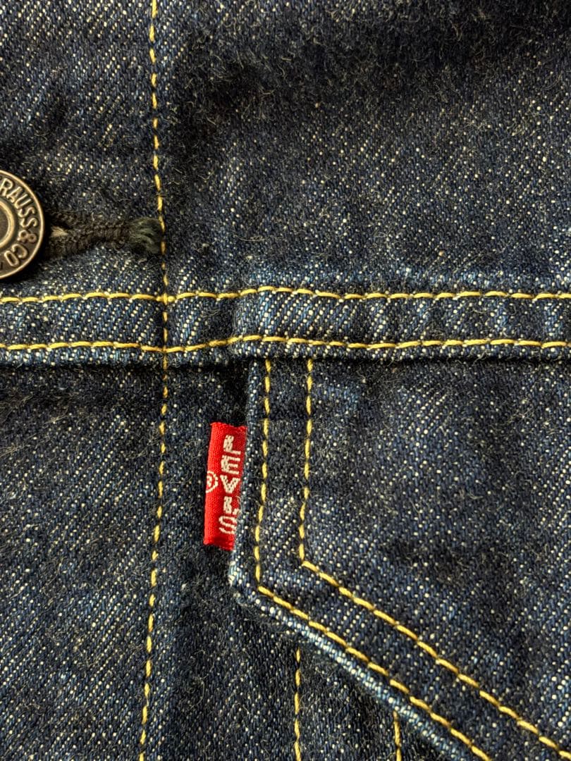 94年製Levi's 71557-02 3rd 復刻 34 濃紺 日本製