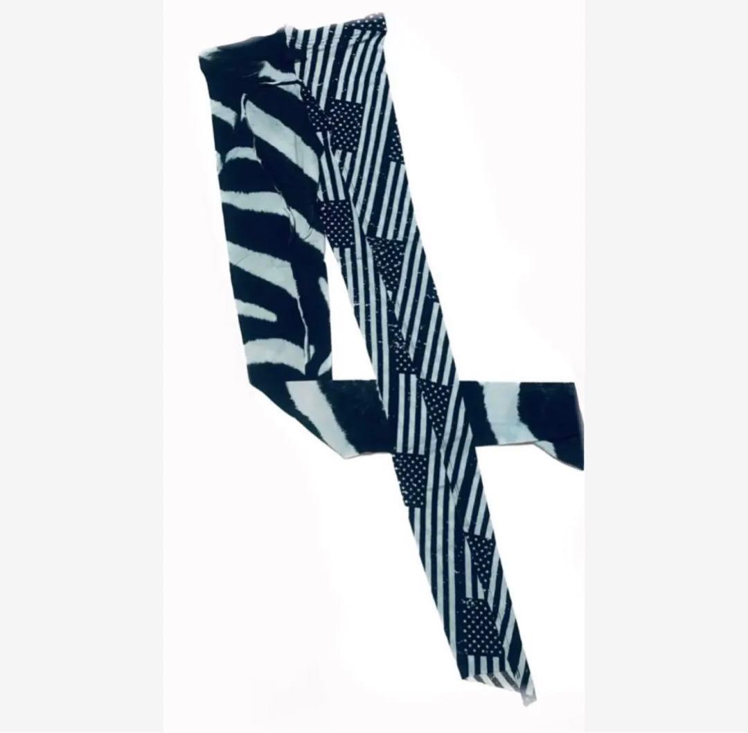 レッグウェア if six was nine LEG/LG AMERICANZEBRABLUE