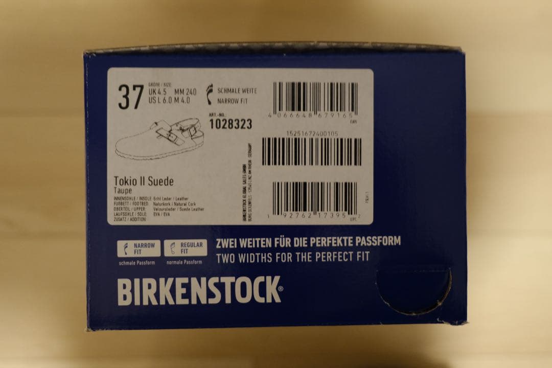 [美品]BIRKENSTOCK Tokio Suede レザートープ