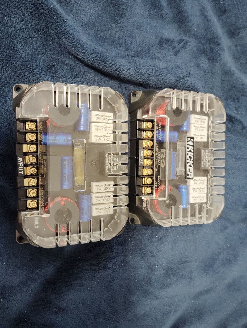 D*)様 KICKER RS60.2 セパレートタイプスピーカー