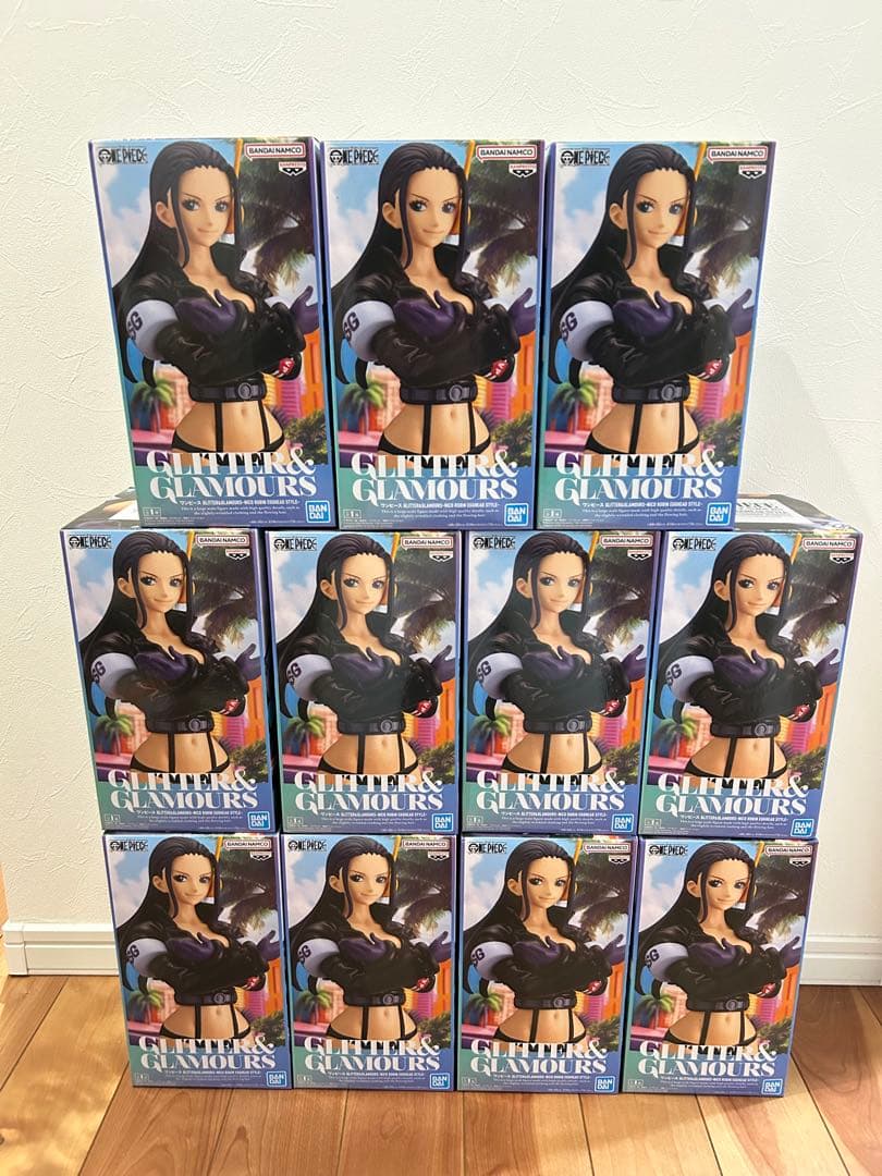ワンピース フィギュア　GLITTER&GLAMOROUS　ニコ・ロビン 11点