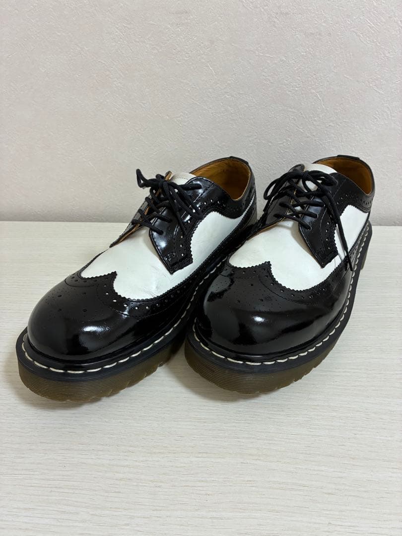 希少 ドクターマーチン ウイングチップ コンビ 英国 イングランド 生産終了品