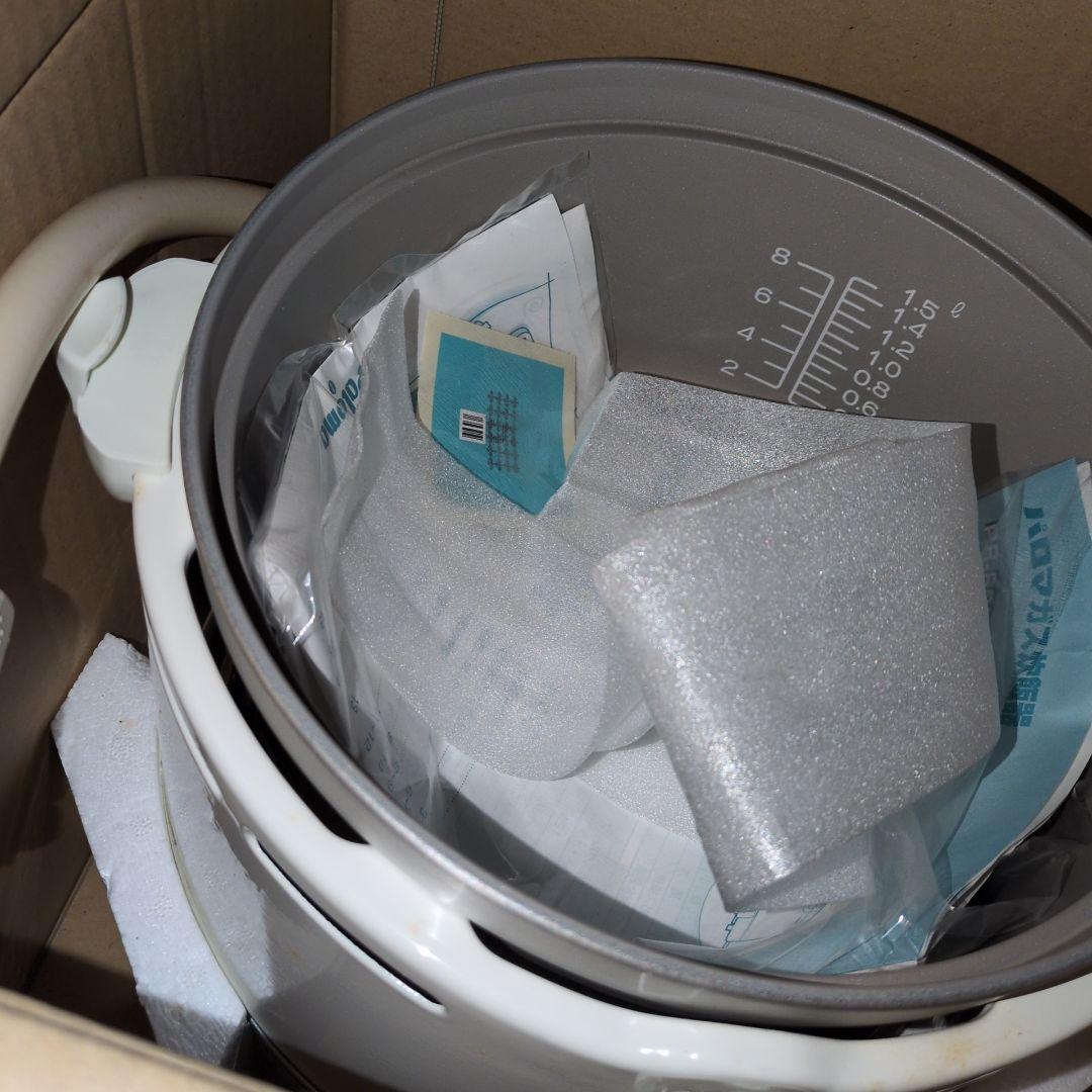 え*ん様 ガス 炊飯器 ホワイト