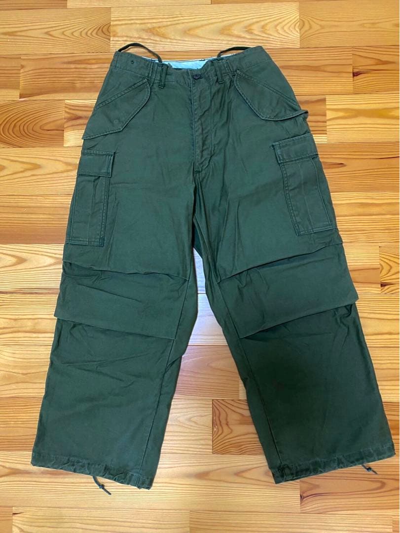 M65フィールドパンツ カーゴパンツ アルミジップ Small-Short 実物