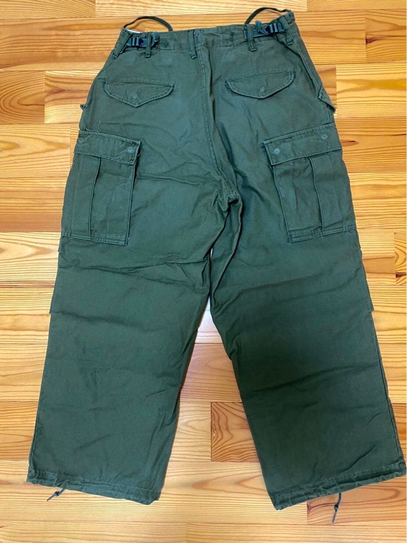 M65フィールドパンツ カーゴパンツ アルミジップ Small-Short 実物