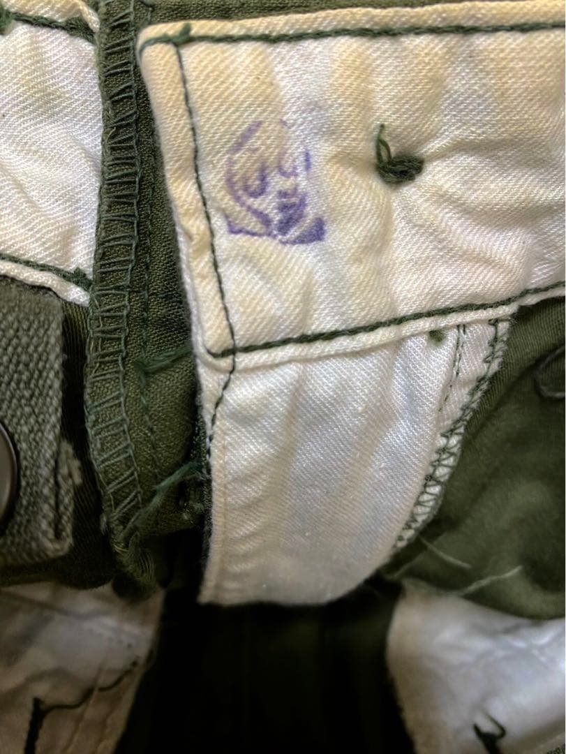 M65フィールドパンツ カーゴパンツ アルミジップ Small-Short 実物