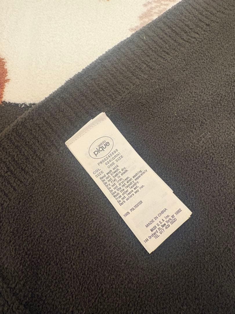 ジェラートピケ　キャバリア　ブランケット