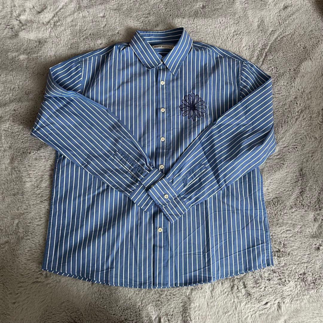 トップス Mardi Mecrdi COTTON SHIRT STRIPE