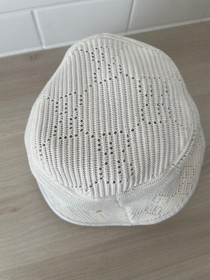 GGケーブルニット　フェドラハット　GUCCI