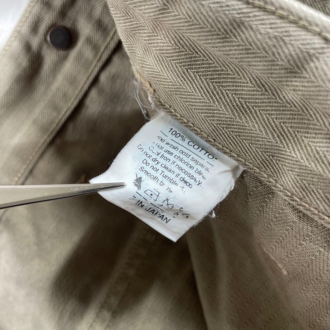 COOTIE ファティーグ　ベイカーパンツ　13スター　ヘリンボーン　L