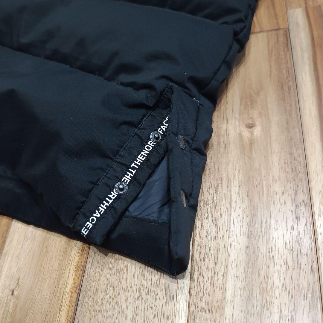 希少　大人気　ノースフェイス　ロング　ダウンジャケット　140サイズ　ブラック