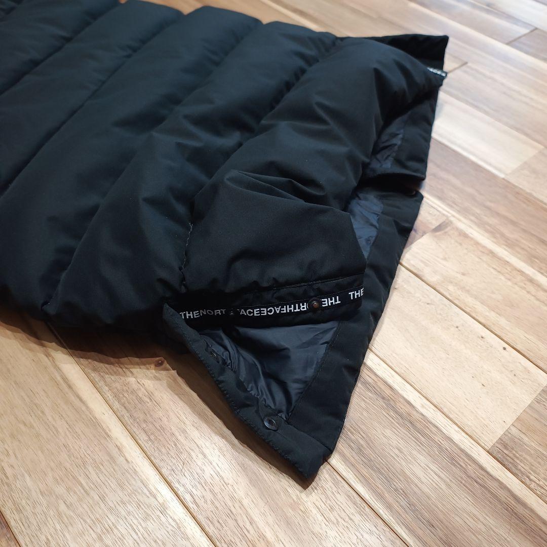 希少　大人気　ノースフェイス　ロング　ダウンジャケット　140サイズ　ブラック