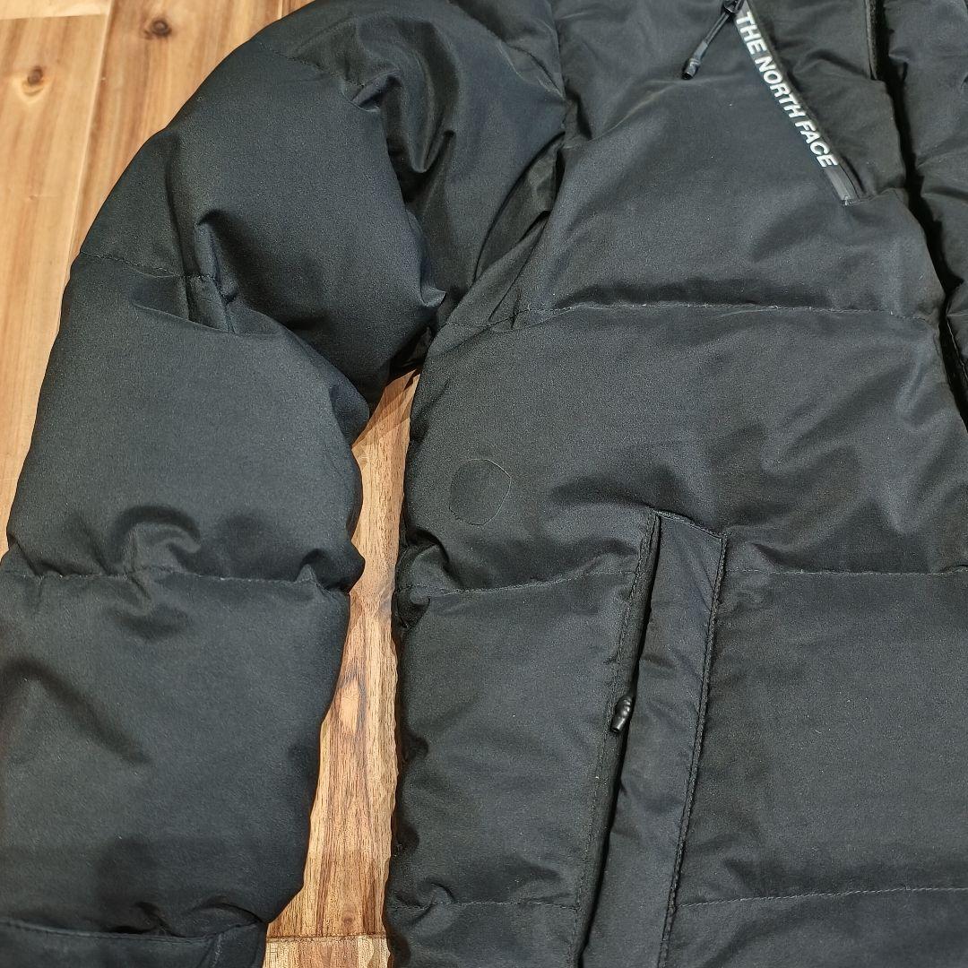 希少　大人気　ノースフェイス　ロング　ダウンジャケット　140サイズ　ブラック