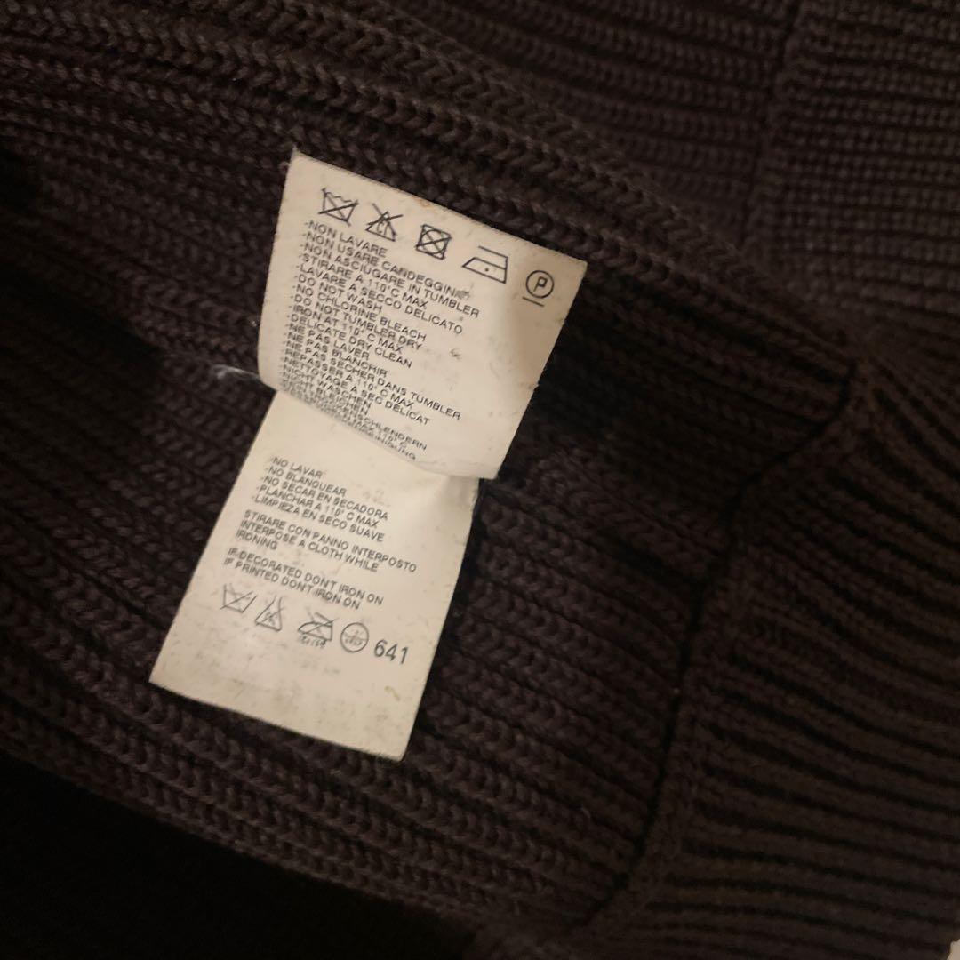 メゾンマルジェラ　ドライバーズニット2009AW