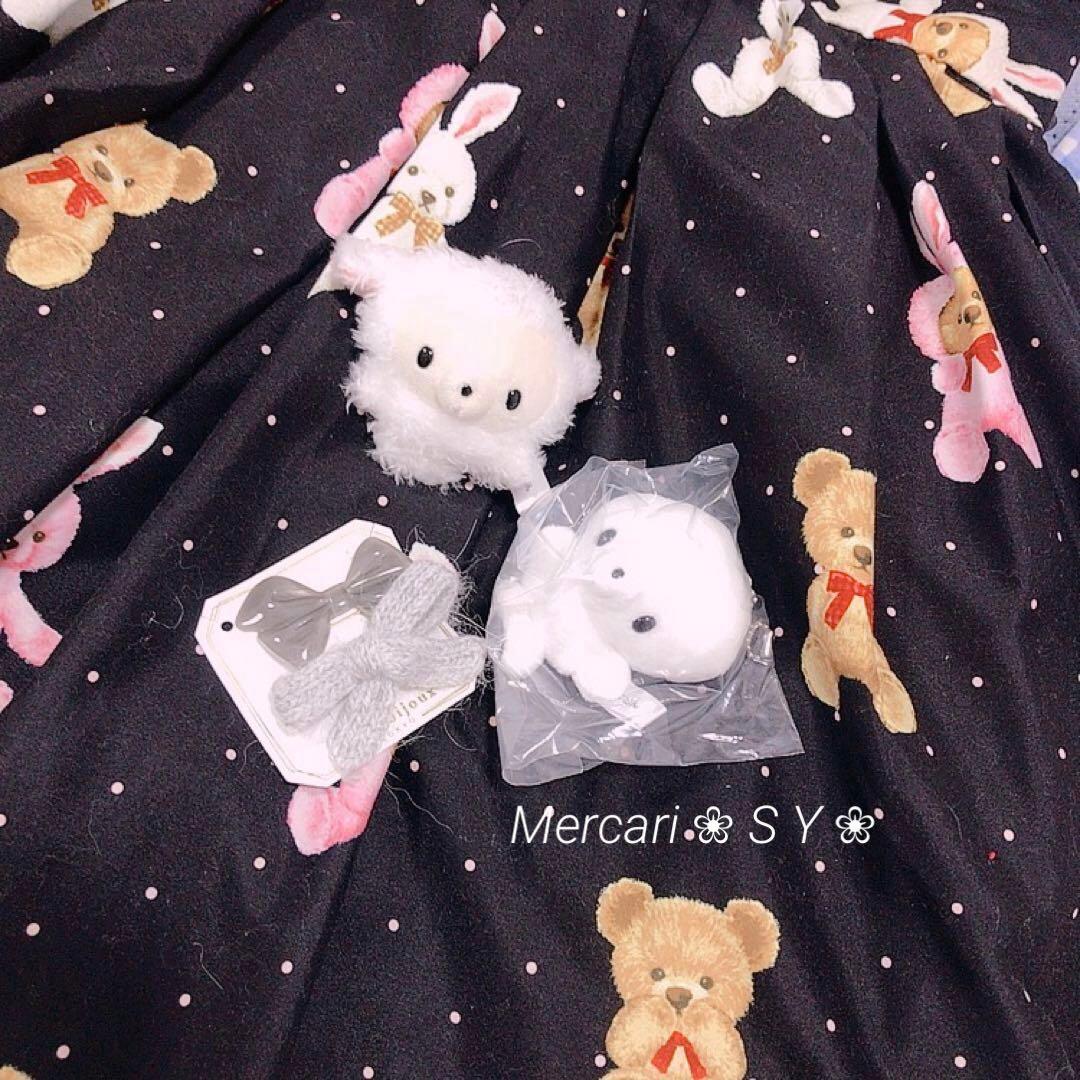 ❤︎12点セット❤︎ evelyn、ガーリー、量産型、水色界隈、くまちゃん♩