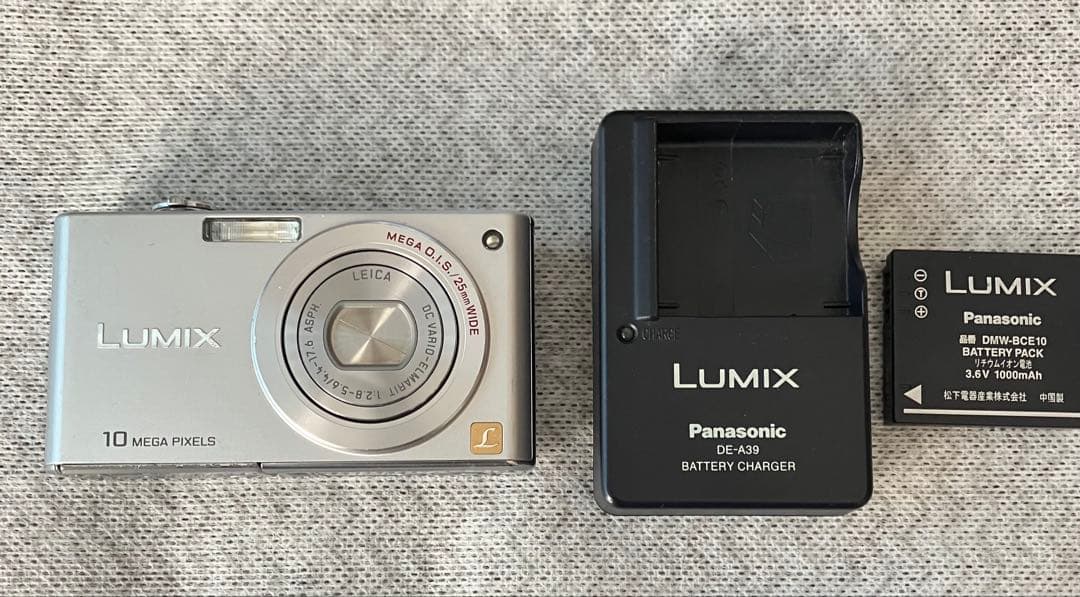 美品【動作確認済】Panasonic パナソニック LUMIX DMC-FX35
