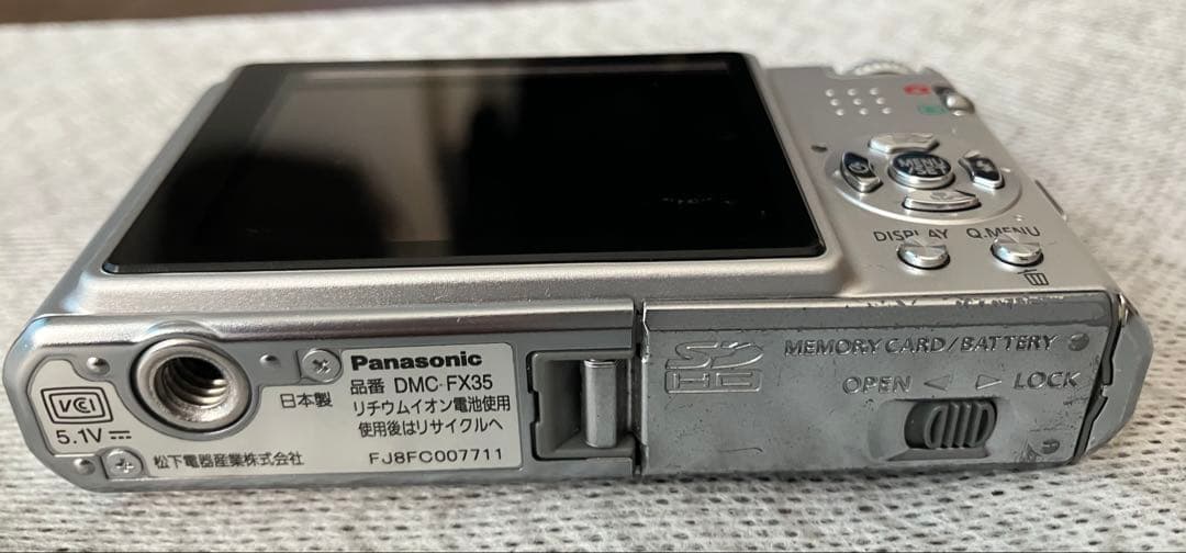 美品【動作確認済】Panasonic パナソニック LUMIX DMC-FX35