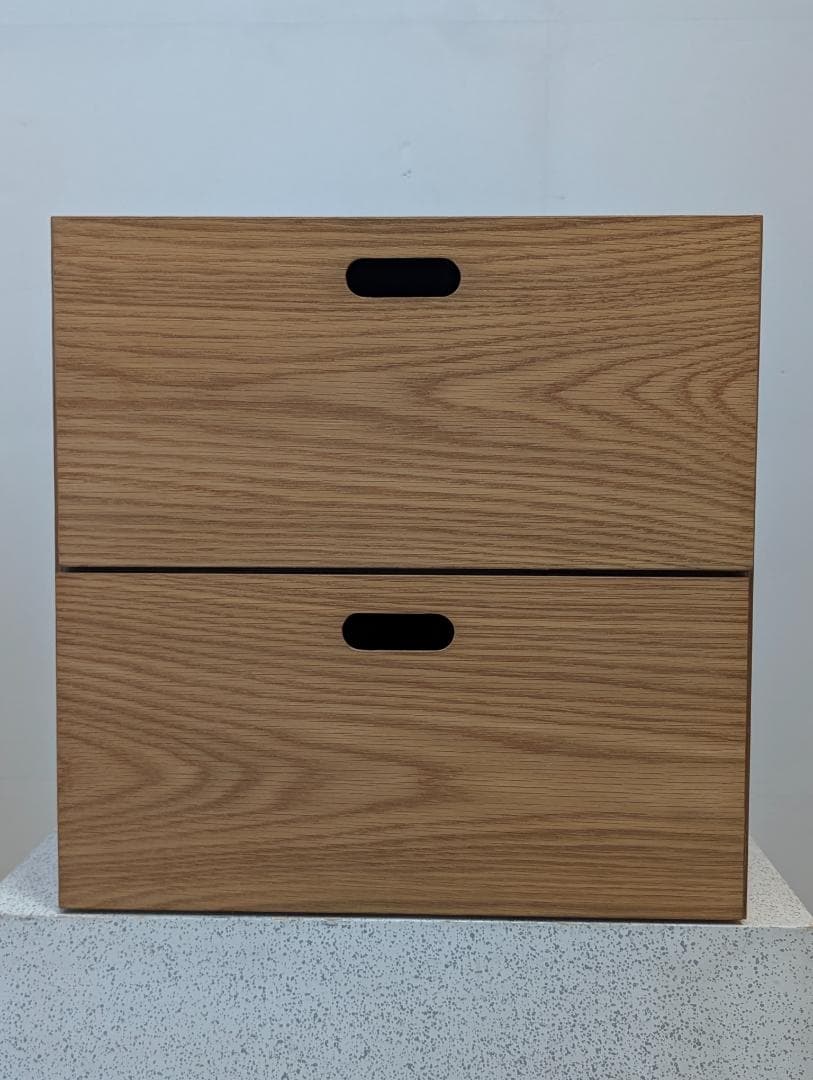 ⚠12/16まで値下げ中 MUJI スタッキングチェスト 2個セット 2段+1段