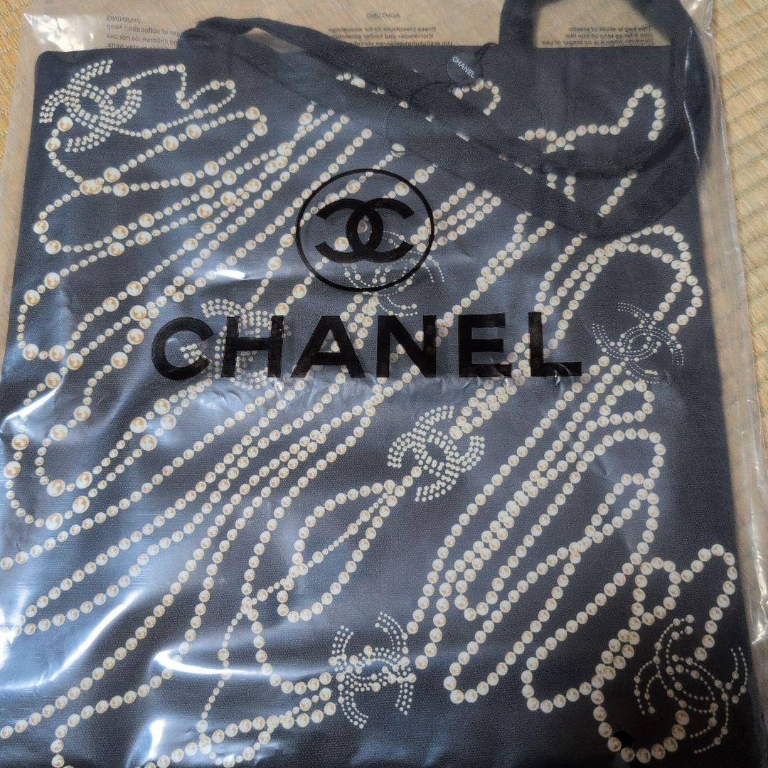 シ*ラ様 チャンネルVIPポイントギフトキャンバスバッグ（ブラック）ノベルティ