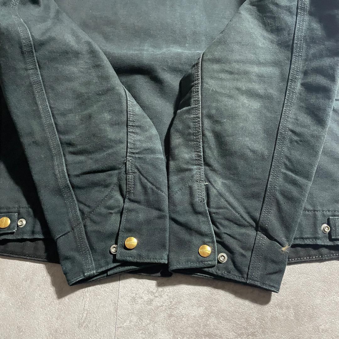 00s メキシコ USA生地 ブラック カーハート デトロイトジャケット