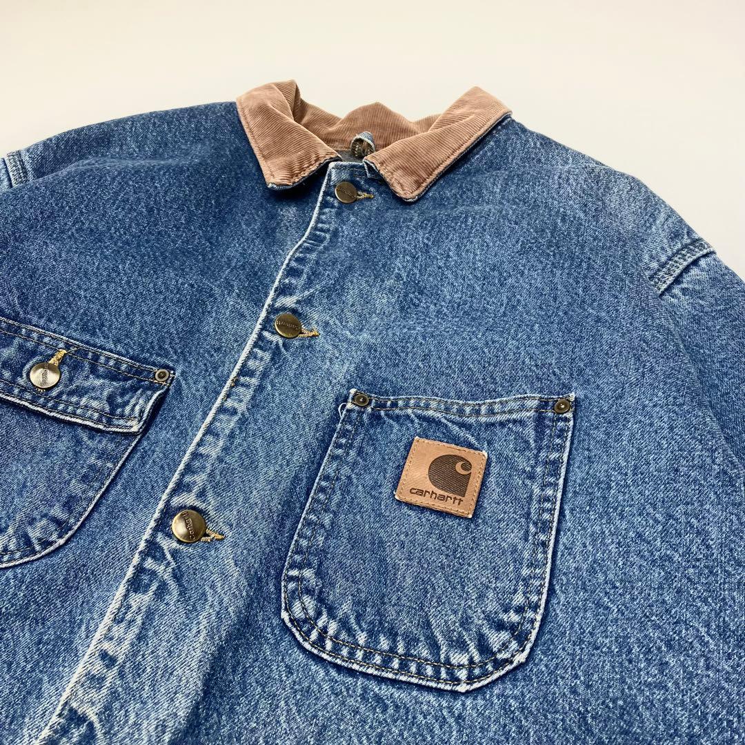 90s カーハート カバーオール ミシガン チョアコート XL アメリカ製 古着