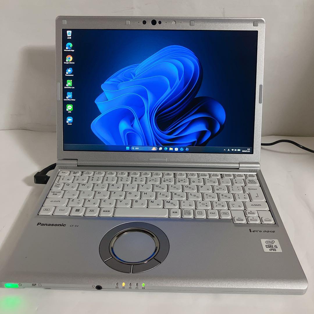 第10世代【core-i5】LET'S NOTE SV9 Win11 SSD搭載