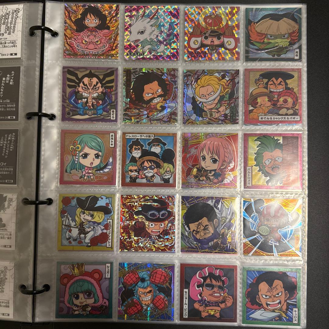 ワンピースウエハースシール　vol.4〜6