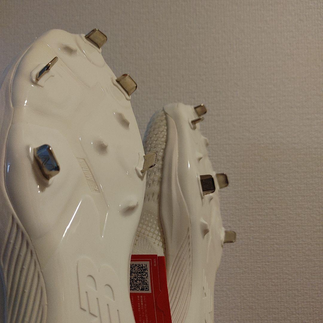 ニューバランス　野球　スパイク 金具　ホワイト　28.0センチ 高校野球対応