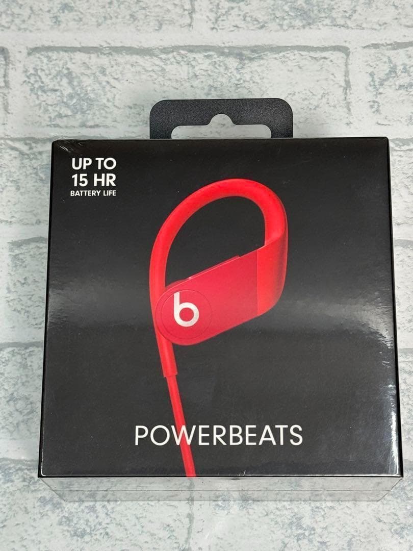 新品　Beats Powerbeats 赤 ワイヤレスイヤフォン