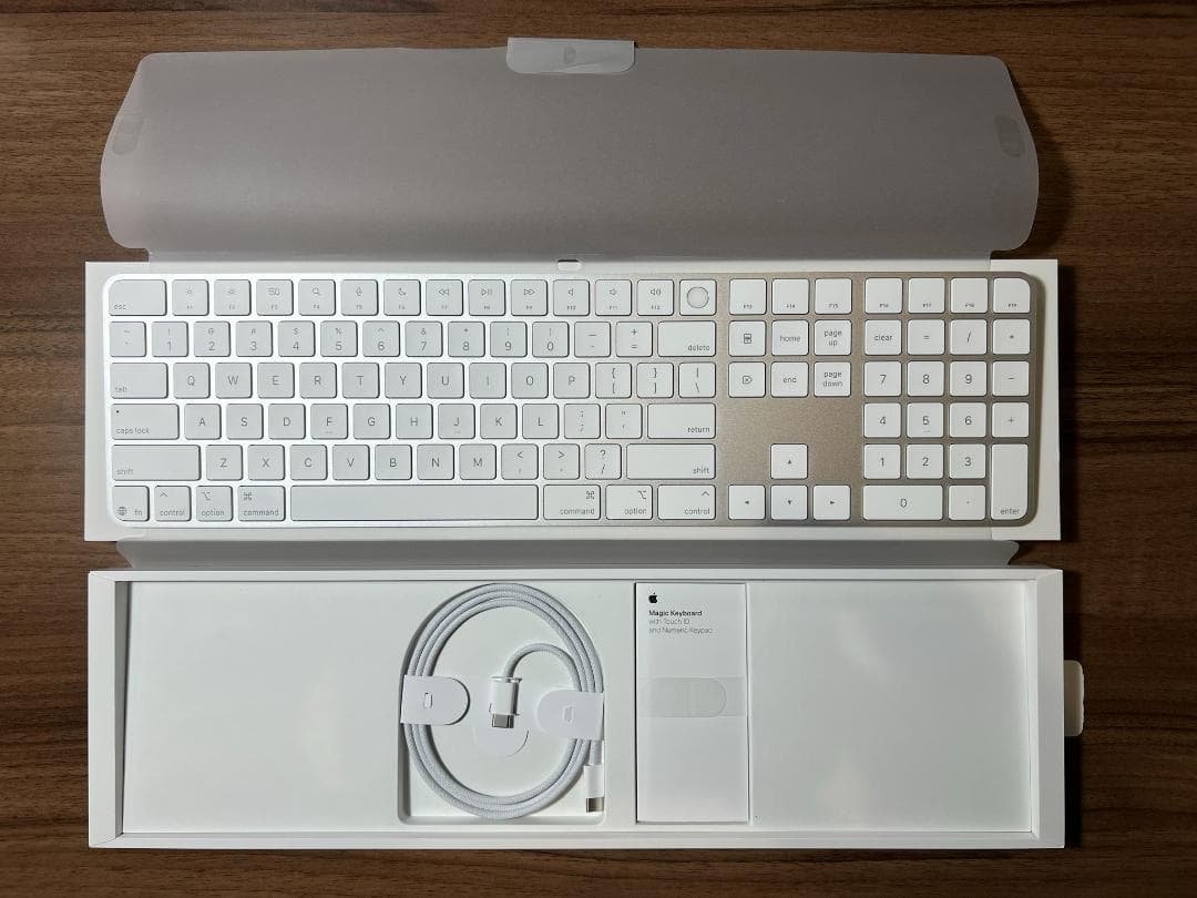 新品・開封済み Appleシリコン用Touch ID搭載キーボード US