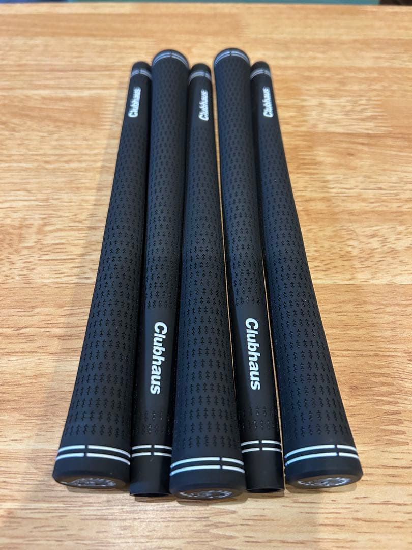 CLUBHAUS Original Grip “Tour BLACK 5本SET